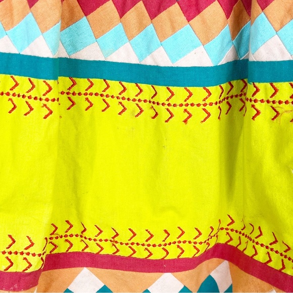 GUC Anthro Leifsdottir Ribboned Quilotoa Strapless Mini Cotton Dress - Picture 11 of 16